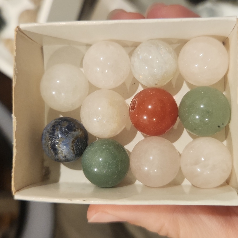 One mini sphere $10 choose color on comments